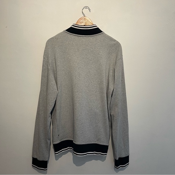 Polo by Ralph Lauren Gray Jacket with Black Collar - Picture 5 of 7